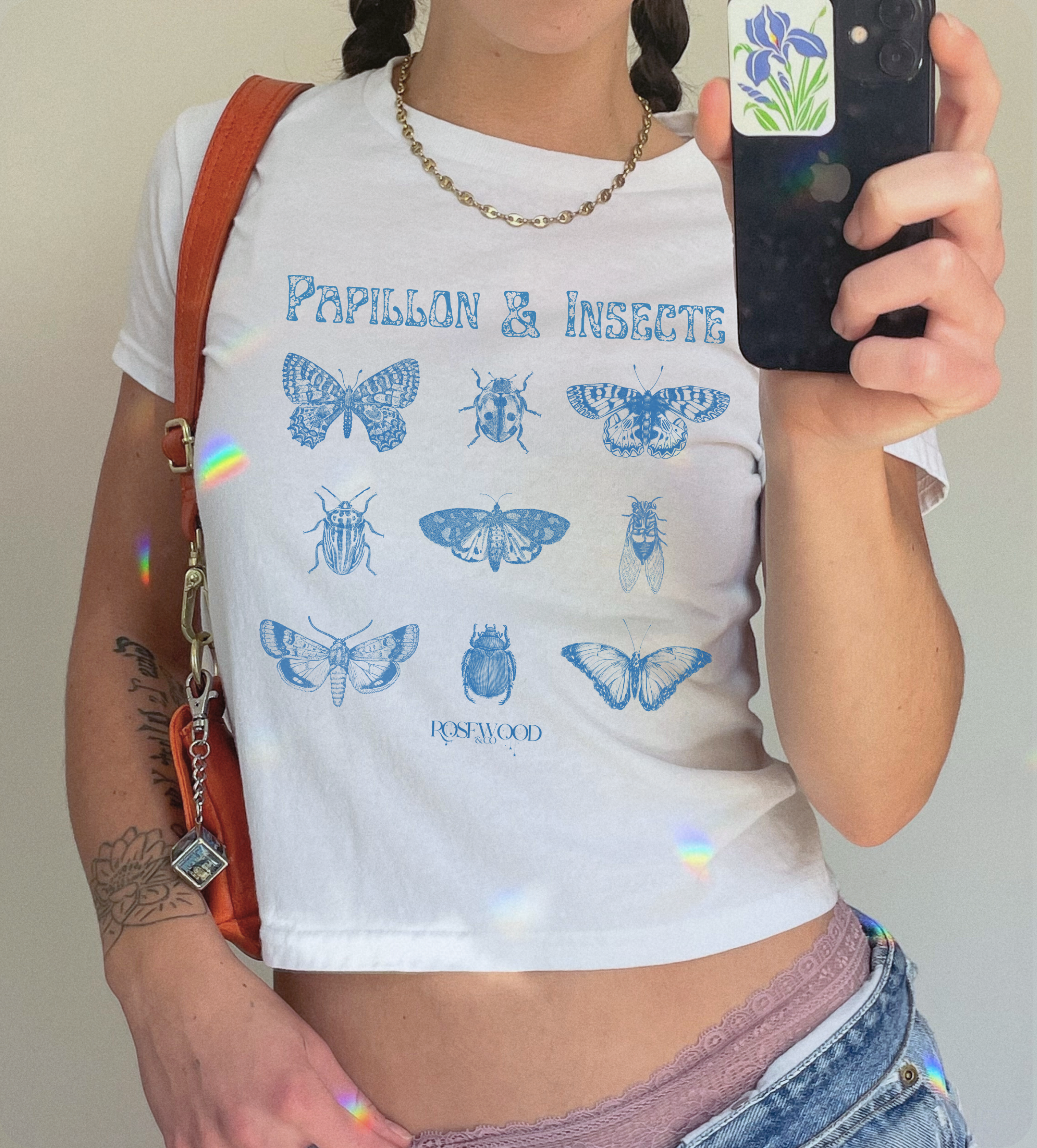 Papillon & Insecte Baby Tee – Rosewood & Co
