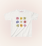Pressed Florals Baby Tee