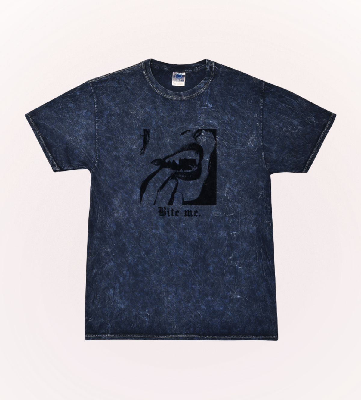 Bite Me Stonewash Tee