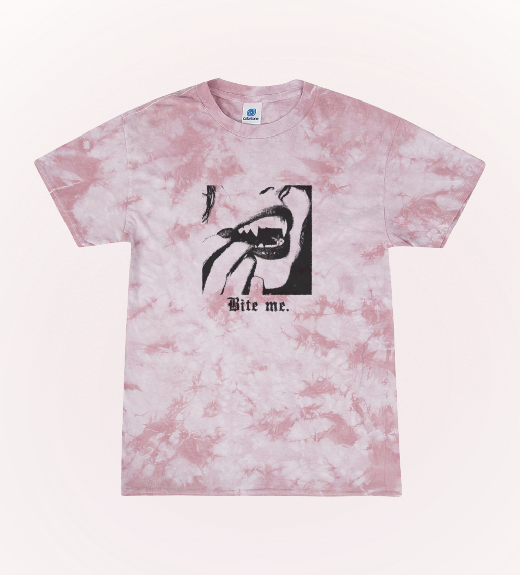 Bite Me Stonewash Tee