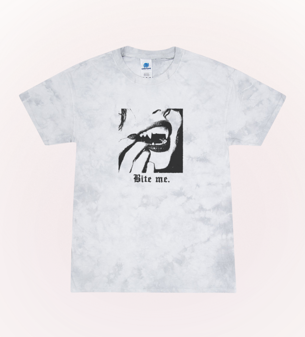 Bite Me Stonewash Tee