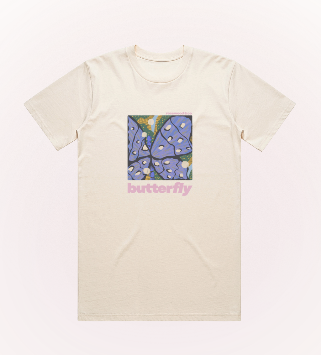 Butterfly Classic Tee – styled | Rosewood & Co