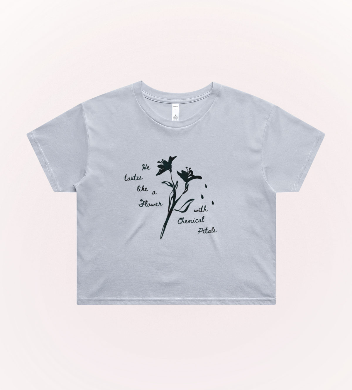 Chemical Petals Crop Tee