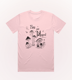Magic Mushrooms Classic Tee – back view | Rosewood & Co