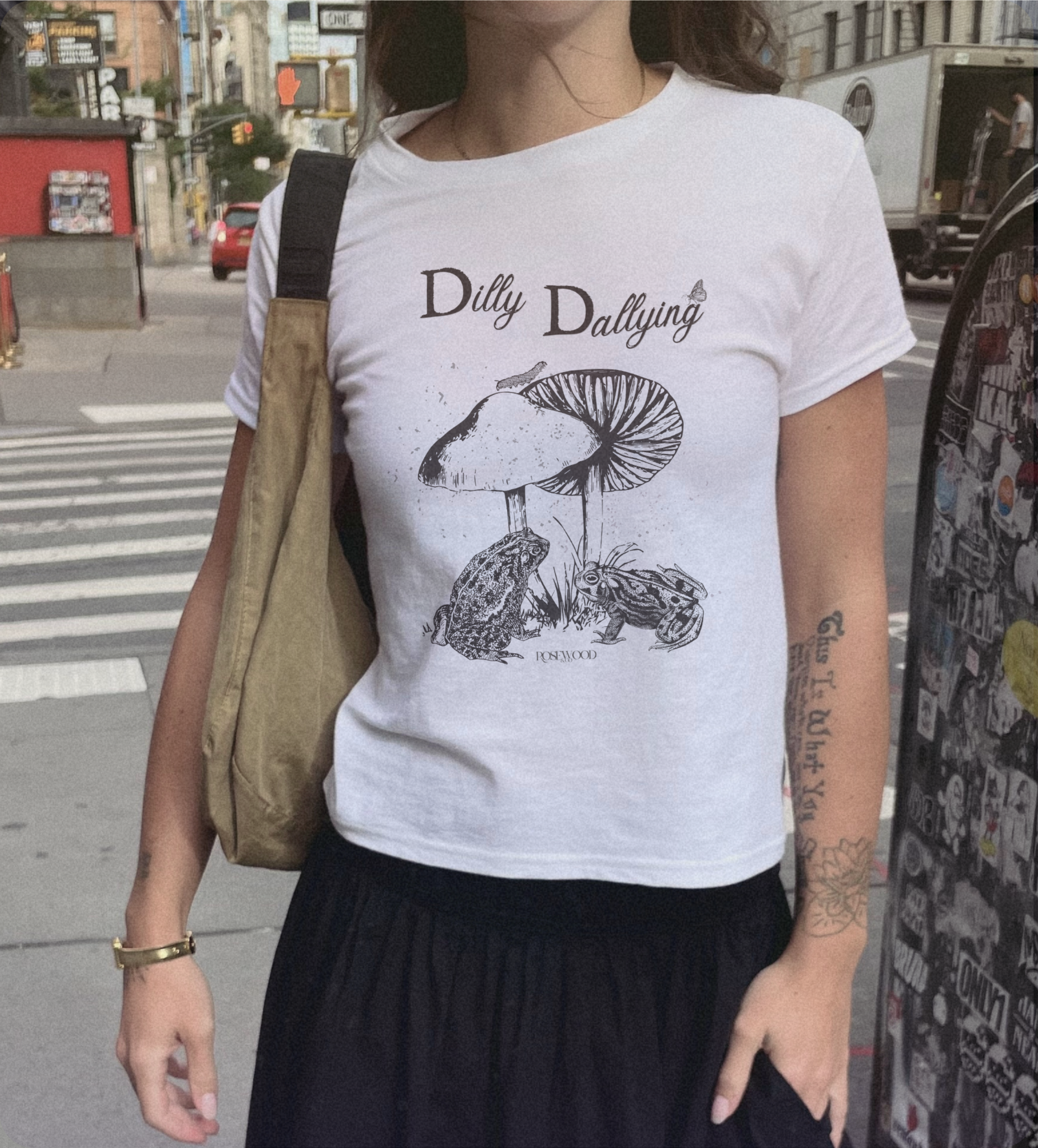 Dilly Dallying Baby Tee