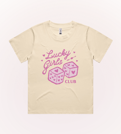 Lucky Girls Club Boxy Tee – styled | Rosewood & Co
