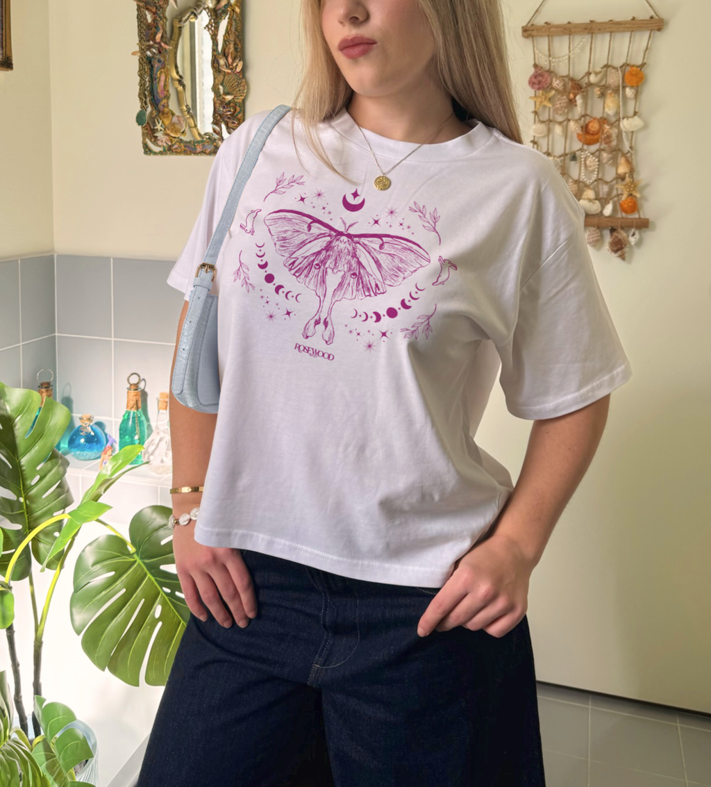 Luna Magic Boxy Tee | Rosewood & Co