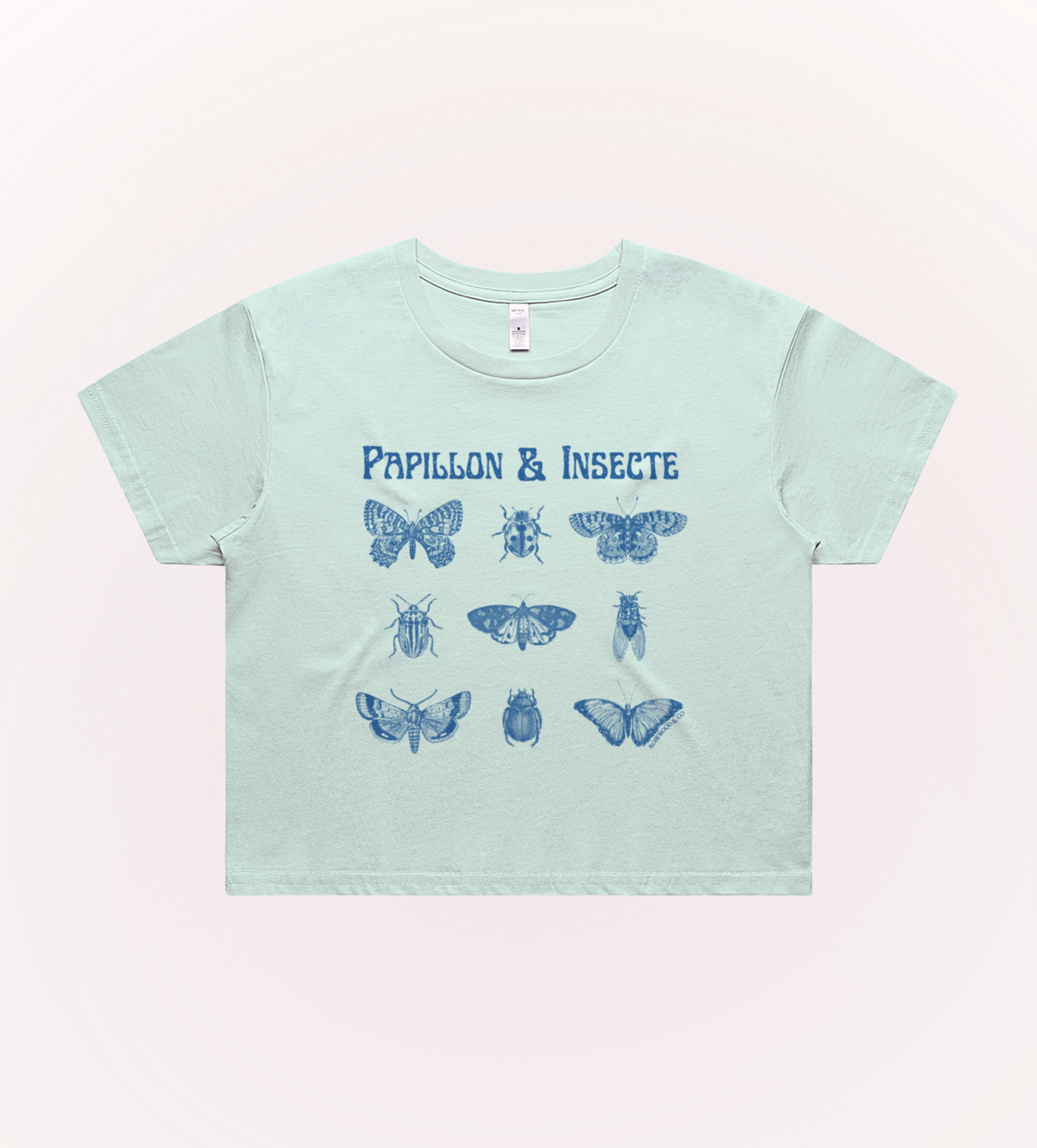 Papillon & Insecte Crop Tee