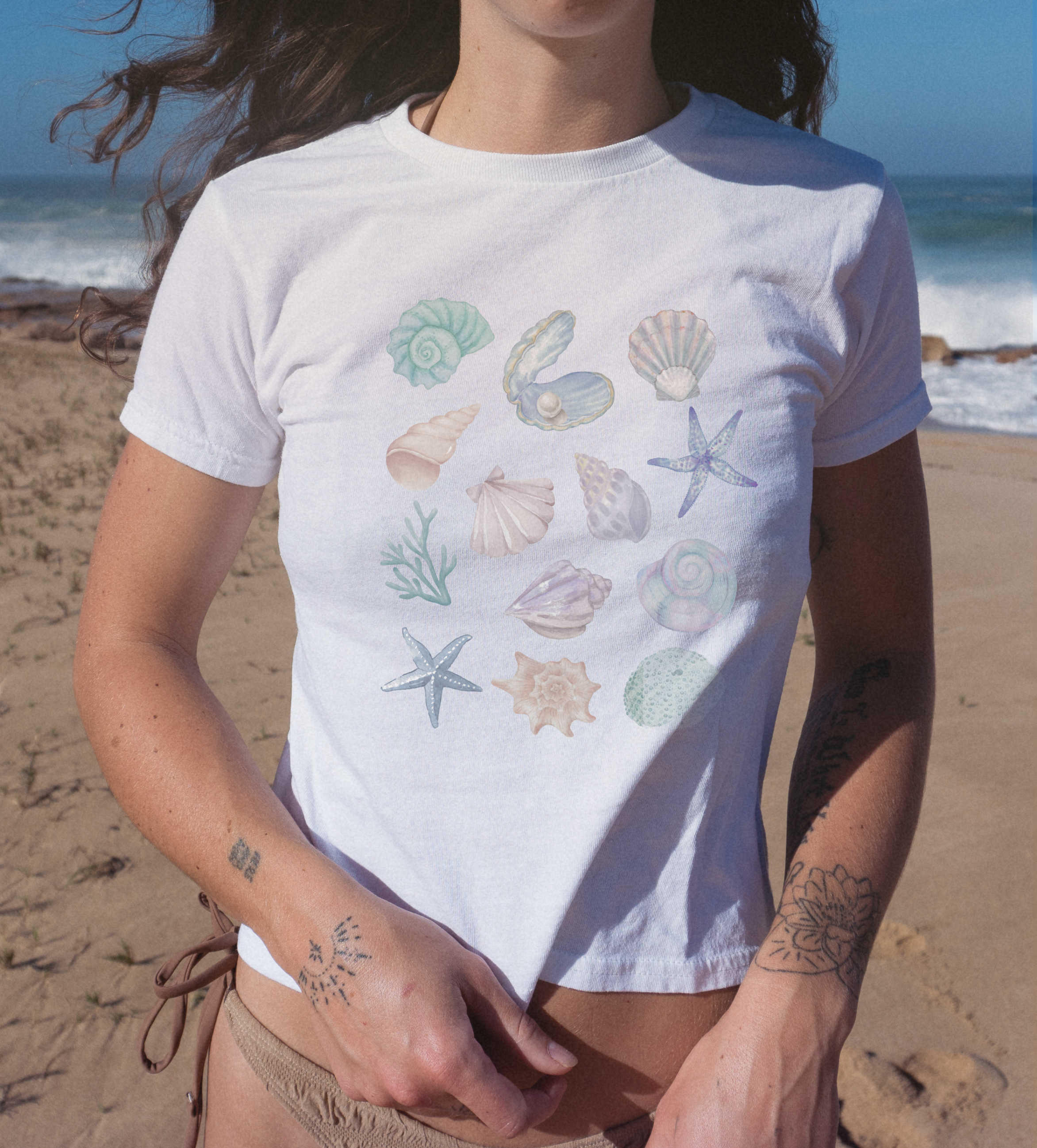 She Sells Seashells Baby Tee