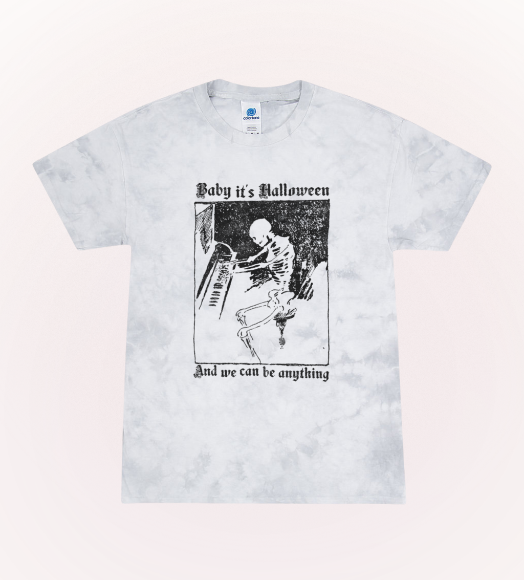 Baby It's Halloween Stonewash Tee
