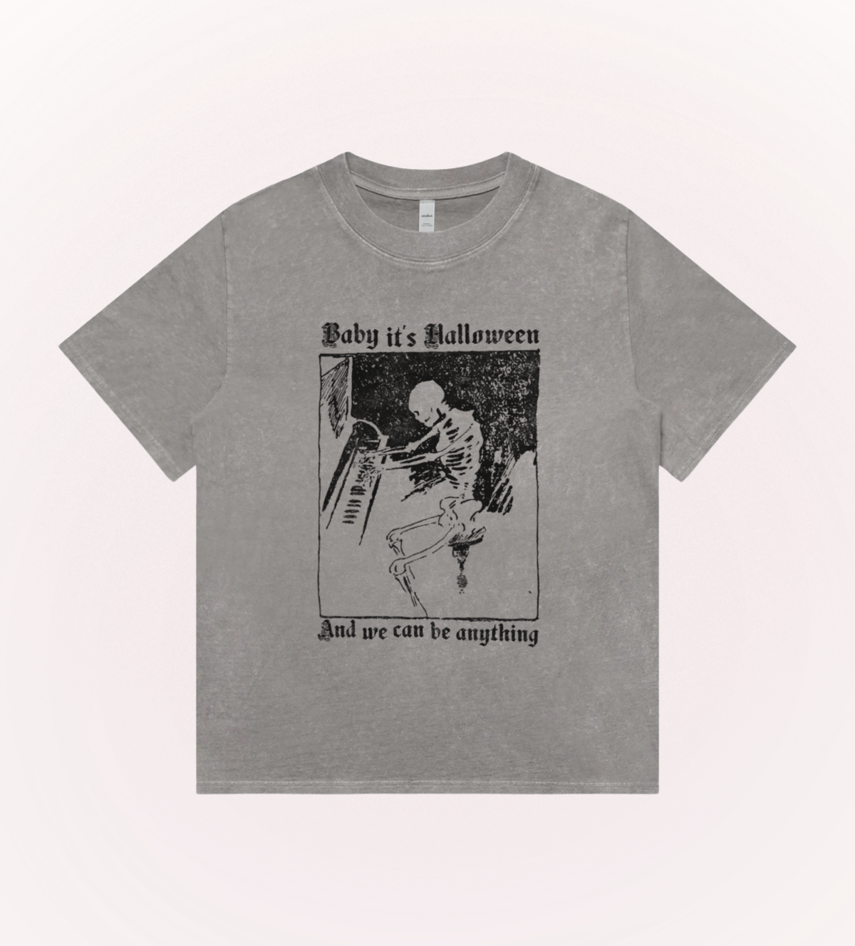 Baby It's Halloween Stonewash Tee