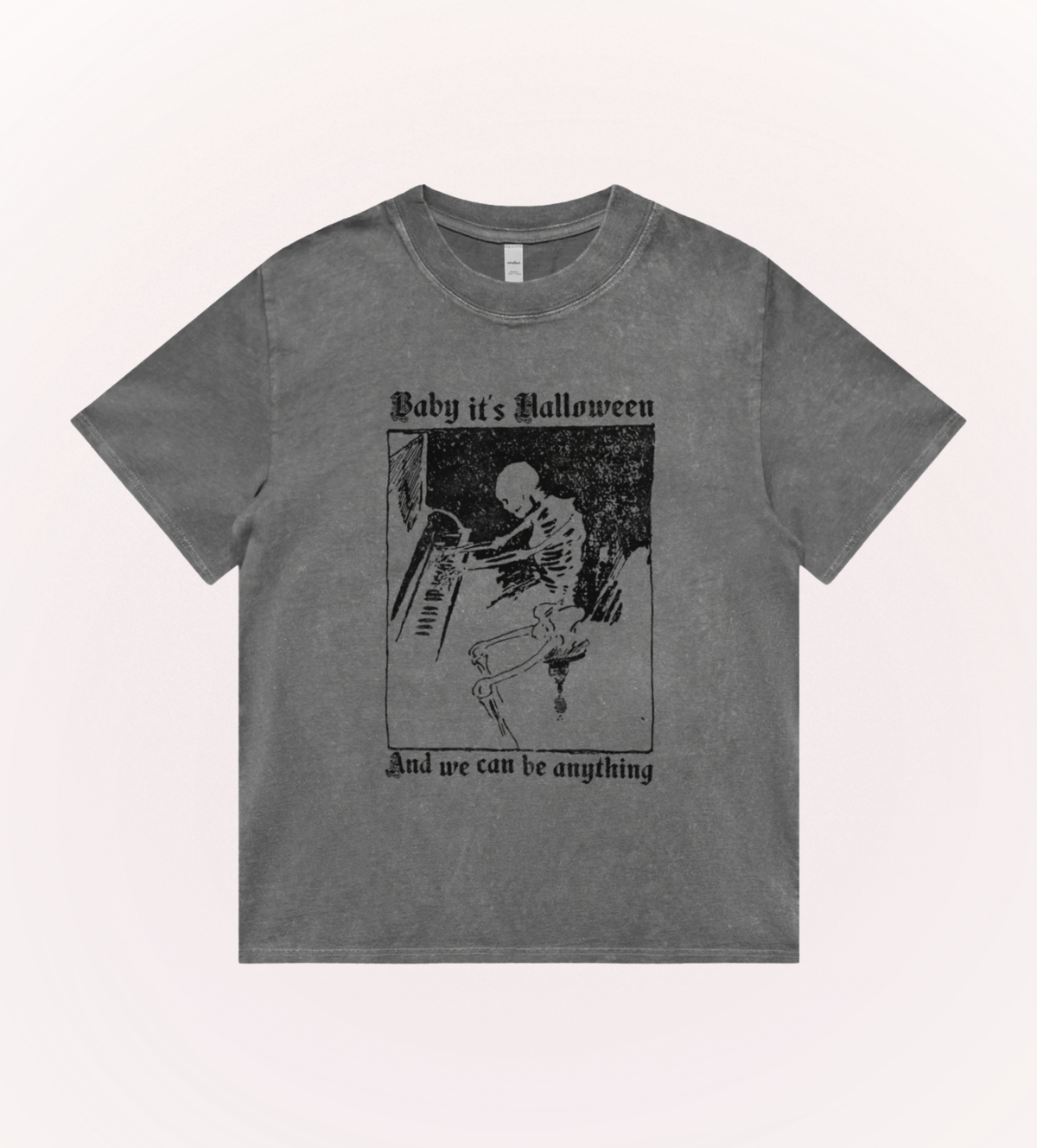 Baby It's Halloween Stonewash Tee