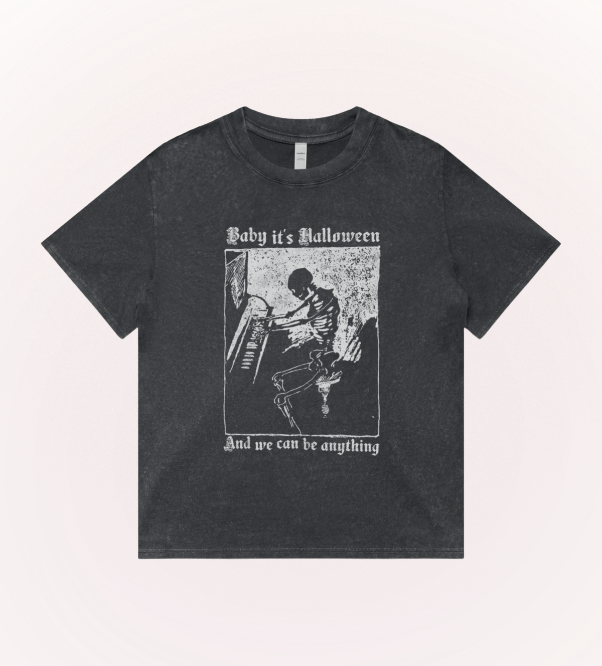 Baby It's Halloween Stonewash Tee