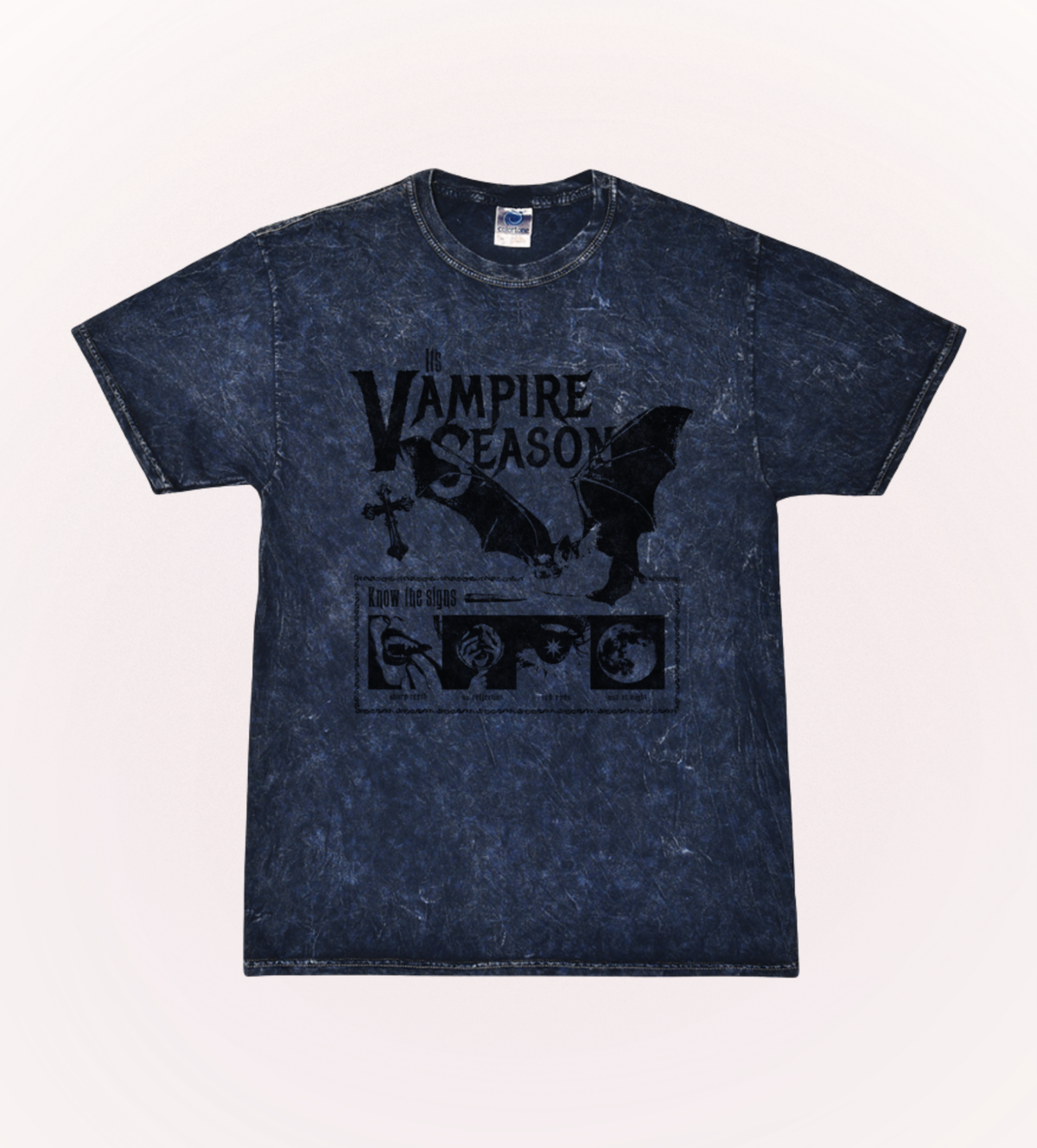 Vampire Poster Stonewash Tee