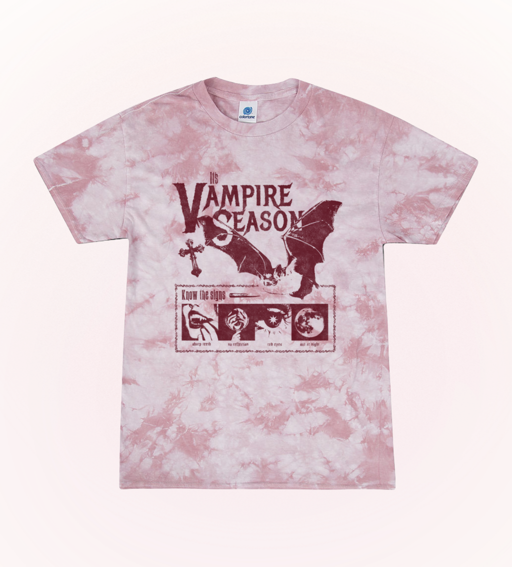 Vampire Poster Stonewash Tee