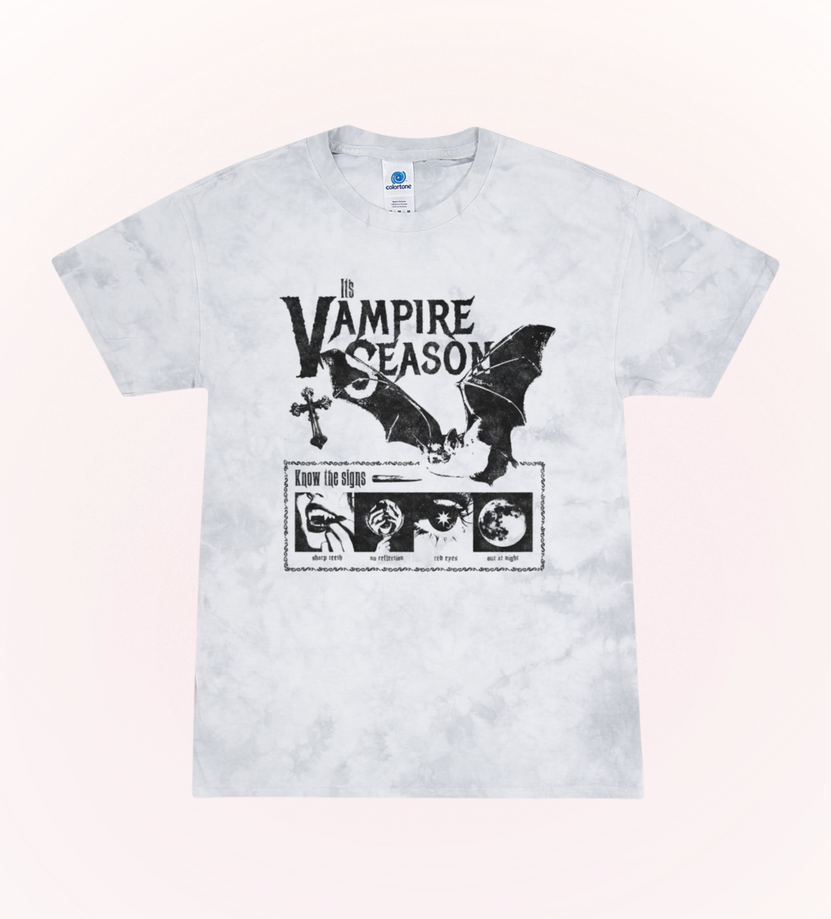Vampire Poster Stonewash Tee