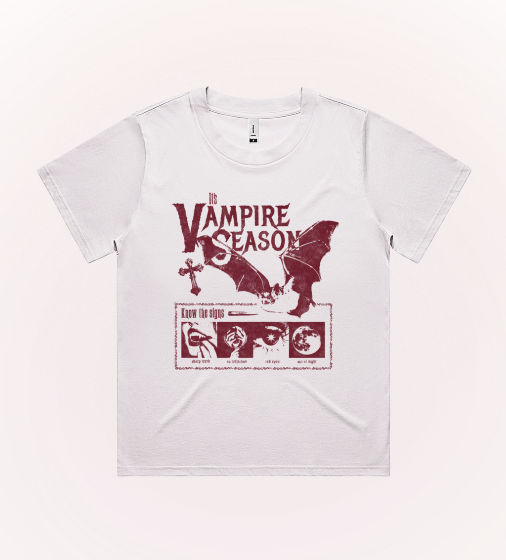 Vampire Poster Boxy Tee
