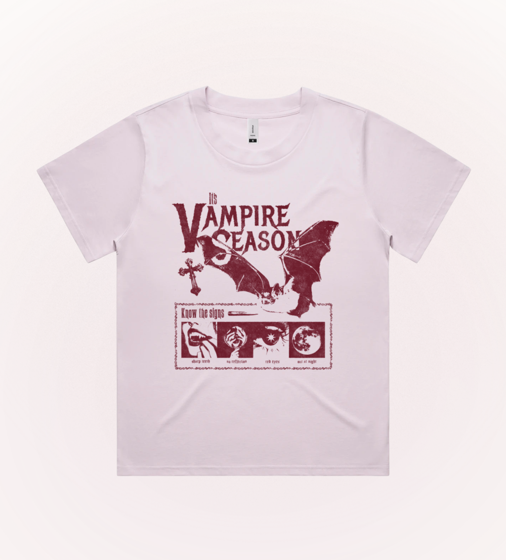 Vampire Poster Boxy Tee