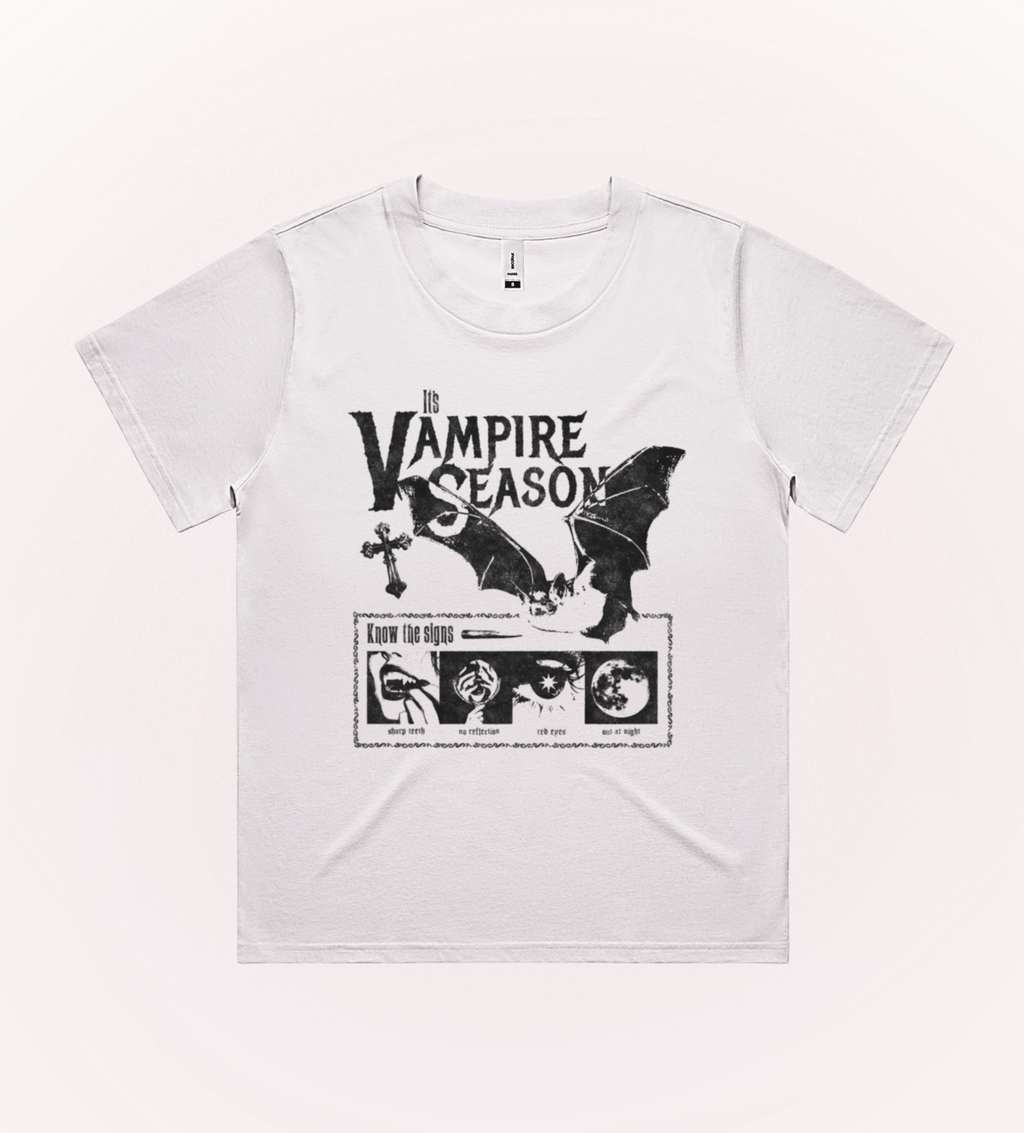 Vampire Poster Boxy Tee