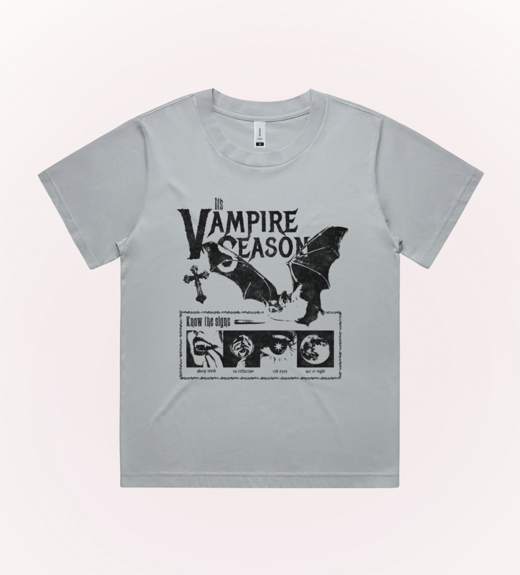 Vampire Poster Boxy Tee