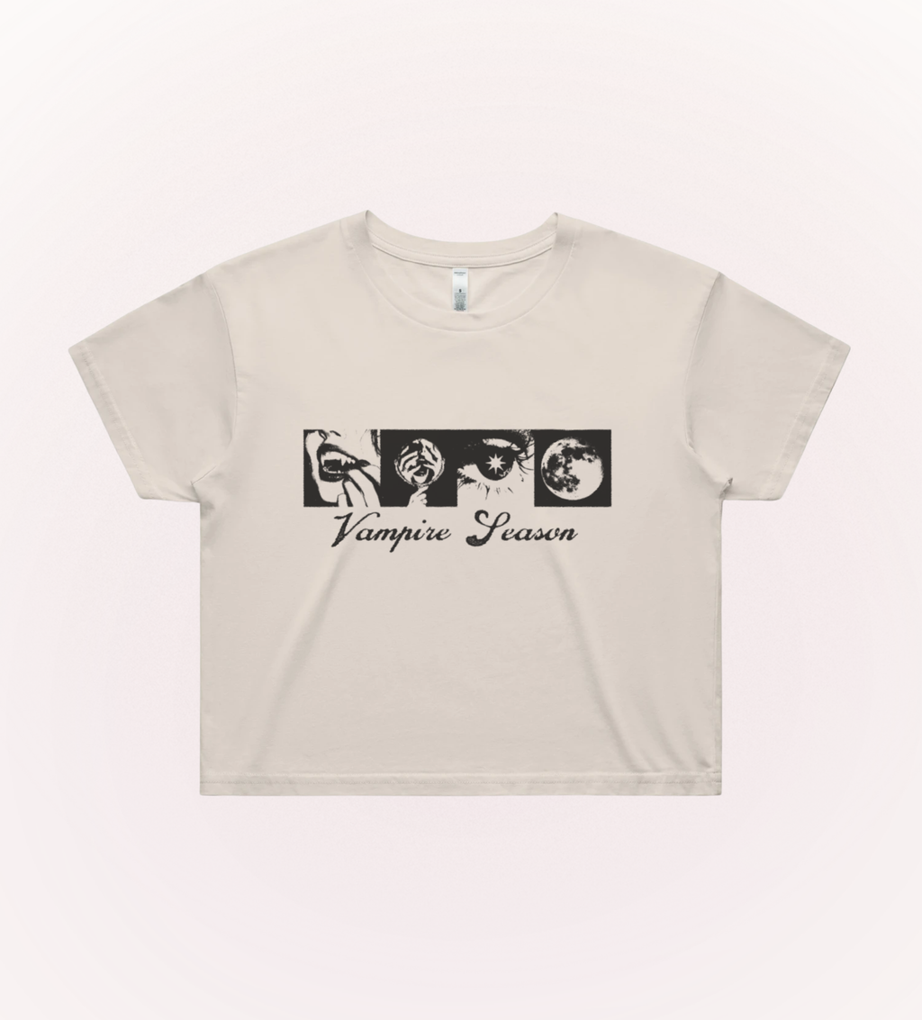 Vampire Season Crop Tee