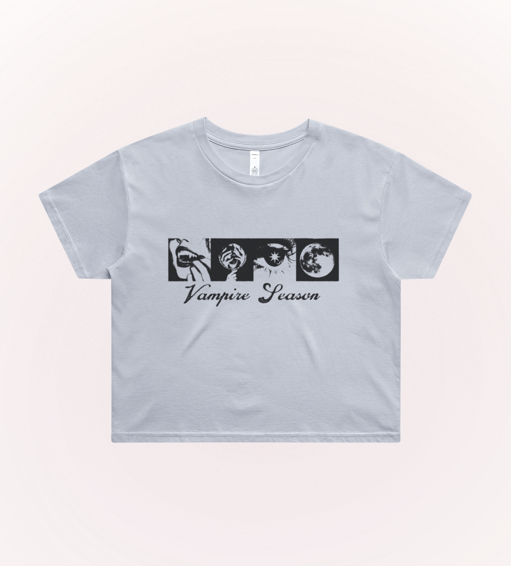 Vampire Season Crop Tee