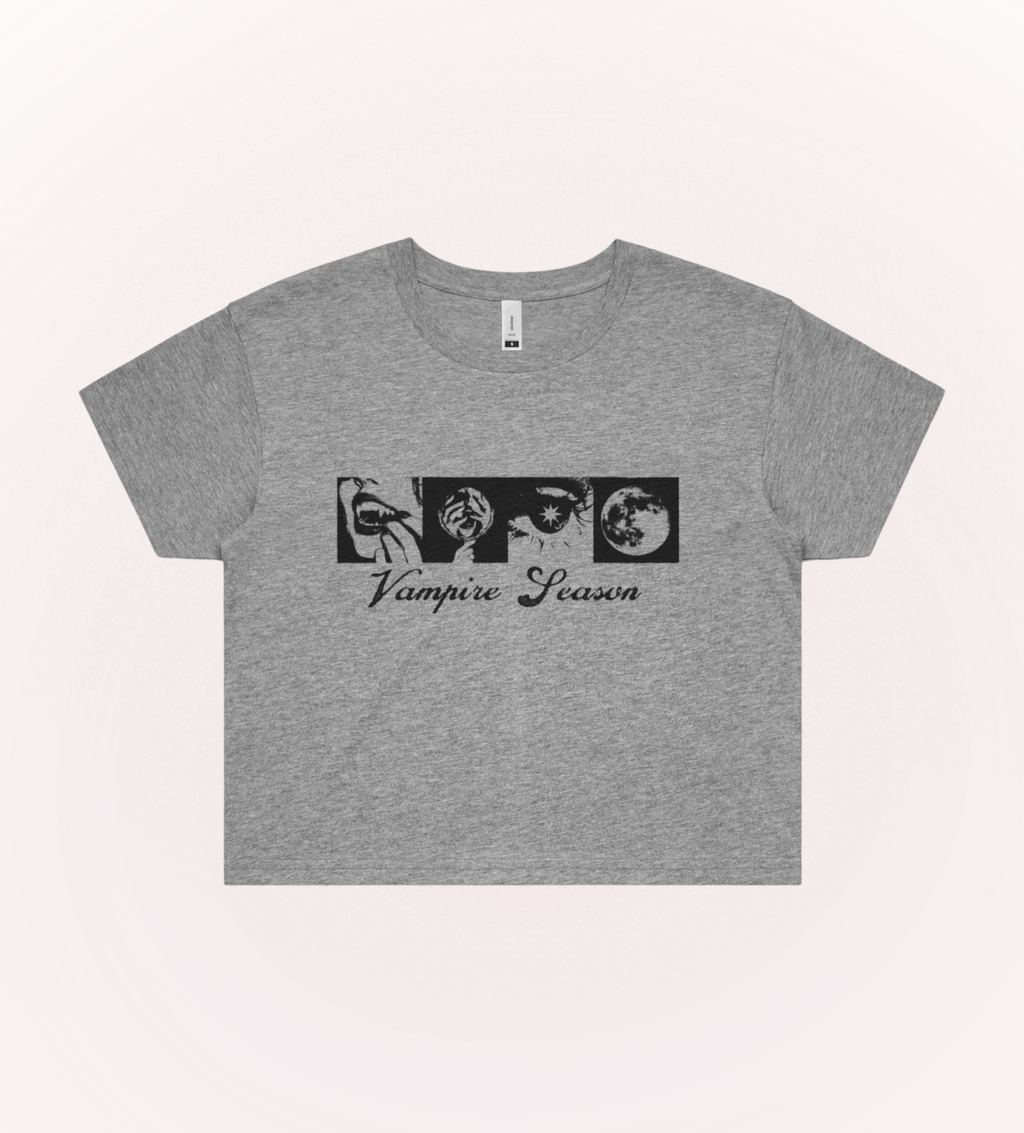Vampire Season Crop Tee